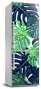 Matrica hűtőre Trópusi levelek FridgeStick-70x190-f-139916895