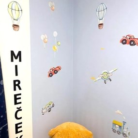 INSPIO Akvarell falmatricák - Közlekedési eszközök