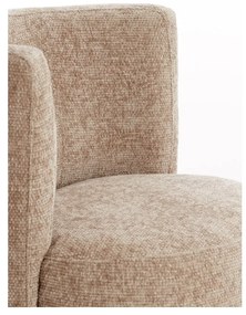 Világosbarna fotel Kamova – Light &amp; Living