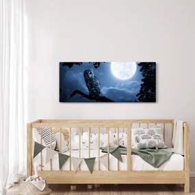 Kép - Éjszakai bagoly (120x50 cm)