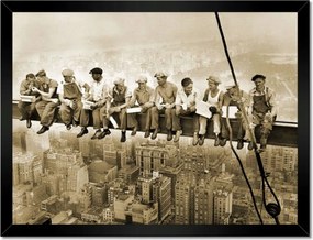 Poszterek keretben 40x30 Ebéd szépia magasságban