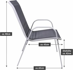 Kerti rakásolható szé BARI