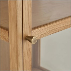 Natúr színű tálalószekrény 47x180x40 cm Zamora – House Nordic