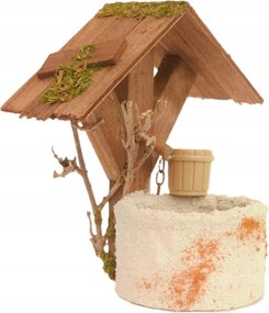 Kút Vödörrel, Alap Nélkül Díszíthető Bevós Figurák 11-13CM Magas