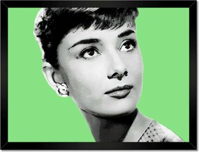 Poszterek keretben 40x30 Audrey Hepburn Portré