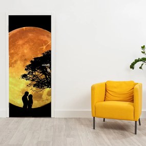 Fotótapéta ajtóra - Árnyak a holdfényben (95x205cm)