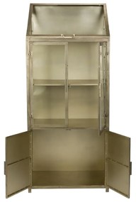 Szürke fém tálalószekrény 64x151x35 cm Monviso – Dutchbone