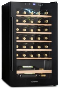 Klarstein Barossa 36 Uno, borhűtő, 95 liter, 36 palack, 1 zóna, érintőképernyő