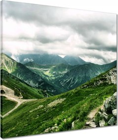 Vászonkép 50x50 Főgerinc a Tátrában