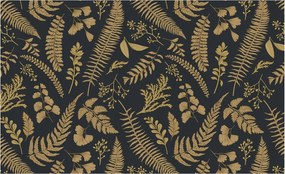 Design fotótapéta Flizelin falra Botanikus levelek 416x254 Ragasztó