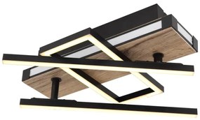 Globo 67299D2 - COLLI LED mennyezeti lámpatest LED/30W/230V barna/fekete