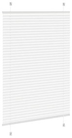 pliszírozott redőny Fehér 85x100 cm szövetszélesség 84,4 cm