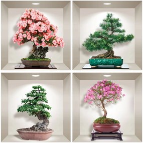Bonsai of Seasons 4 db-os 3D falmatrica szett - Ambiance