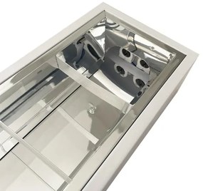 Fénycsöves lámpa T8 2xG13/18W/230V 120 cm fehér