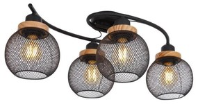 Globo 15663-4D - Felületre szerelhető csillár PABLO 4xE27/60W/230V