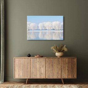 Egy kép egy téli tájról (90x60 cm)
