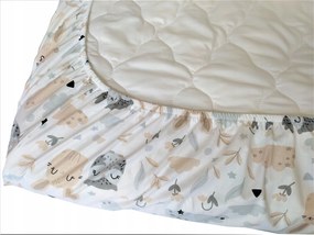 Gumis lepedő 90x200 100% pamut