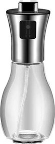 Olaj adagoló permetezővel 200 ml - ezüst