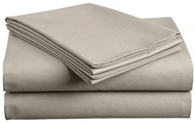 Pamut lepedő SLUB 140x240 cm szürke-bézs, 100% pamut Méret: 140 x 240 cm