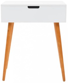 MDF öltözőasztal tükörrel 60 x 40 x 75 cm