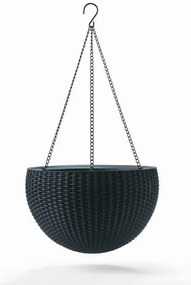 Keter Hanging Sphere függesztett virágtartó, grafit