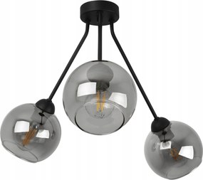 Mennyezeti Lámpa Lógó Csillár Hármas Lámpabúra Plafon Üveg Gömbök Loft