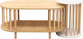 Peka111-125 - Sapphire Oak, White
