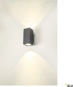 SLV ENOLA SQUARE 1003419 Fali lámpa 2x20W/LED 3000/4000K 1660/1900LM IP65