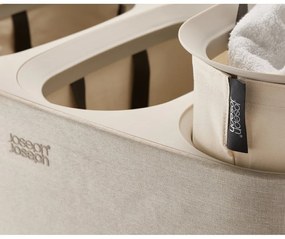 Bézs textil szennyeskosár 90 l Tota Trio – Joseph Joseph