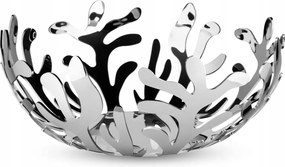 Alessi Mediterraneo Gyümölcskosár 25 cm Polírozott acél