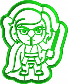 Sütemény- és mézeskalács lyukasztó Star Wars Anakin Skywalker