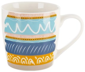 Orion Porcelános bögre tállal Lama, 0,35 l