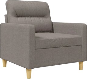 vidaXL tópszínű szövet kanapéfotel 60 cm