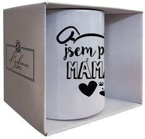 Bohemia Gifts Kerámia bögre - Jsem psí máma(Kutyusos anyuka), 350 ml