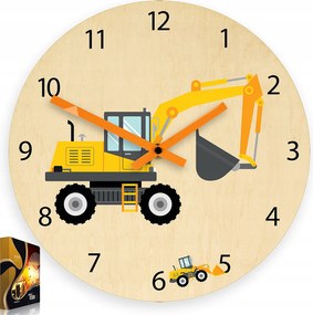 Falióra Kotrógép gyerekszobába Modern