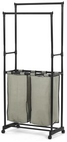 Tárolóállvány GD-176 BK, műanyag, fekete