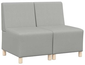 Karfa Nélküli Modularis Kanapé Egység 2 pcs Felhős szürke