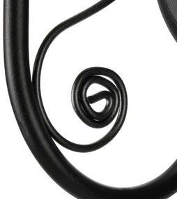 Fali lámpa DONATO 1xE14/40W/230V fekete