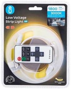 Aigostar - LED Dimmelhető szalag 2m LED/18W/24/230V 3000K + + távirányító