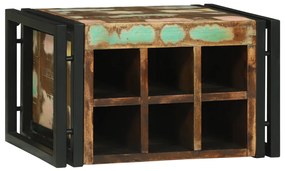Borpolc 46x35x27.5 cm Tömör újrahasznosított fa