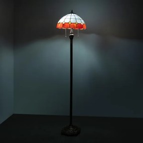 BRILAGI - Tiffany vitrázs állólámpa SIENNA 2xE27/60W/230V