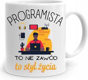 A Programozó Informatika Bögre Egy Életstílus, fényképes nyomtatással