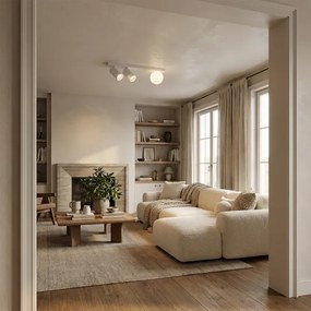 Brilagi - SELE BALL spotlámpa 2xGU10/30W/230V + 1xG9/10W fehér