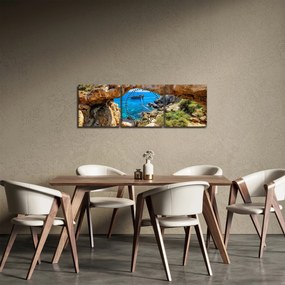 Kép - Cape Greco (órával) (90x30 cm)