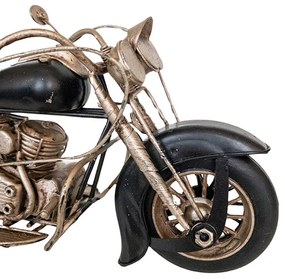 Motor modell - Vintage dekoráció - Fekete - 27 cm