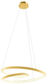 Redo 01-3377 - LED dimmelhető kábeles csillár STORM LED/60W/230V arany