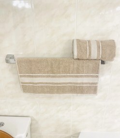 4 db Monaco barna fürdőlepedő szett 70x140cm és törölközők 50x90cm TiaHome