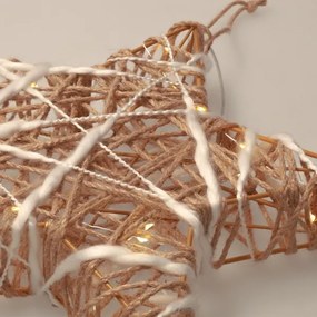 Brilagi - LED karácsonyi dekoráció LED/2xAA 30x28 cm csillag