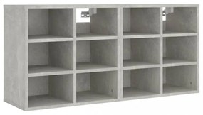 2 db betonszürke cipősszekrény 52,5 x 30 x 50 cm
