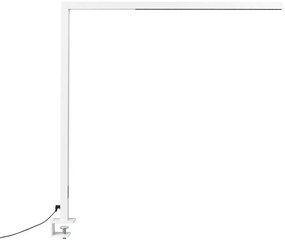 Fehér fém LED asztali lámpa 120 cm OCTANT Beliani